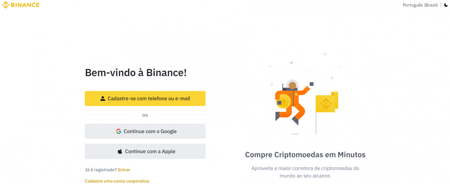 Como abrir conta na Binance? Veja passo a passo