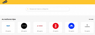 Ao selecionar um cupom de desconto, o usuário pode escolher entre copiar o código do cupom ou ir diretamente à loja. - Reprodução/Buscapé.