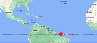Localização do Porto de Itaqui, no Nordeste brasileiro: um ponto estratégico. Créditos: Reprodução/Google Maps