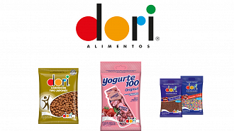 Dori Alimentos é uma indústria de diversos tipos de produtos, como balas, pirulitos, amendoins, cholocolates, dentre outros, de marcas comercializadas em mais de 50 países. Créditos: Divulgação Dori Alimentos/M3 Mídia.