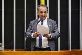 Dr. Jaziel, relator do projeto. Créditos: Pablo Valadares/Câmara dos Deputados