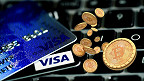 Uso de cartões vinculados ao bitcoin cresce e atinge US$ 2,5 bi, diz Visa