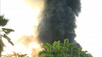 Fábrica da Alpargatas/Havaianas pega fogo na Paraíba
