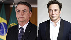 Elon Musk está no Brasil e deve se encontrar com Bolsonaro nessa sexta-feira