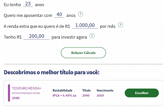 Créditos: Reprodução/Tesouro