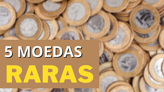 5 moedas raras que podem valer até R$ 34 mil