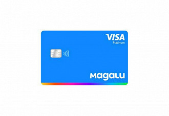 Esse é o design do novo cartão de crédito do Magalu. Foto: Itaú.