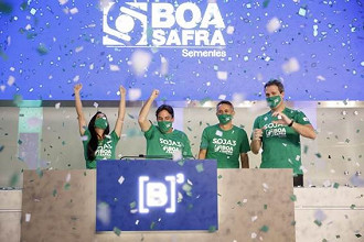 Evento de estreia da Boa Safra (SOJA3) na B3 - Imagem: B3