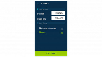 App Gasoleta. Créditos: Reprodução/Gasoleta