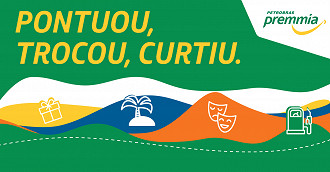 Você troca a pontuação do Premmia por milhas, ingressos e outros produtos. Créditos: Divulgação/Petrobras Premmia